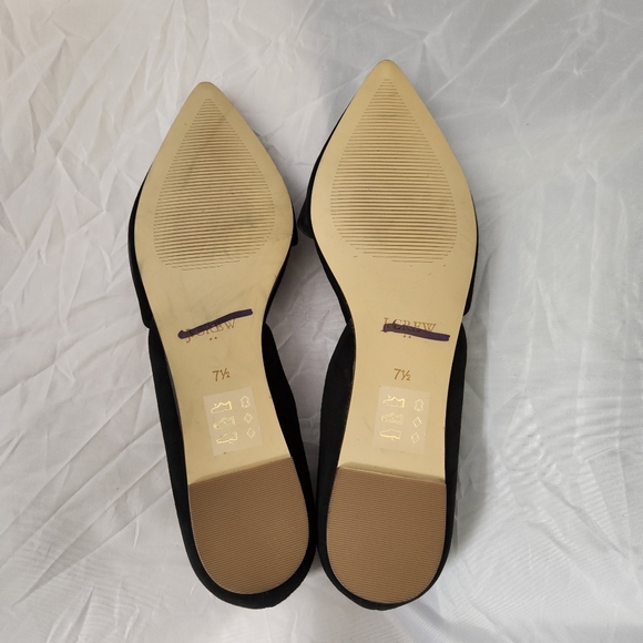 J Crew Factory Zoe suede d'Orsay flats F5310 - Picture 13 of 17